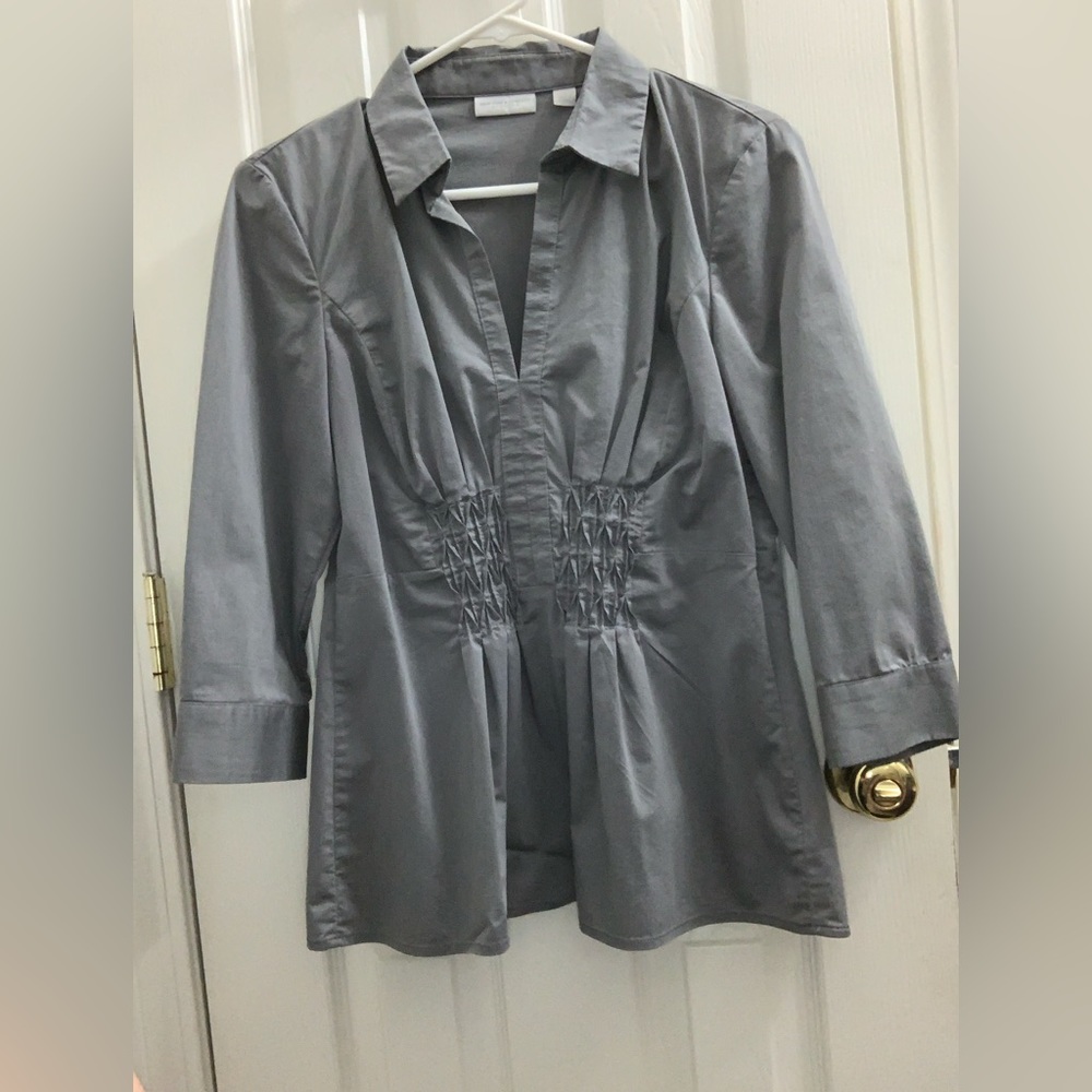 New York and Company nice dress blouse.  Gently used, normal wear.